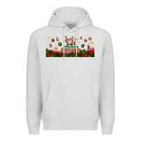 Dove Grey just a girl who loves christmas libbey glass Premium Hoodie - BundleAndBundleShop