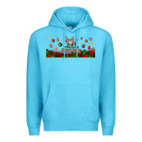 Ocean Blue just a girl who loves christmas libbey glass Premium Hoodie - BundleAndBundleShop