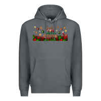 Rock just a girl who loves christmas libbey glass Premium Hoodie - BundleAndBundleShop