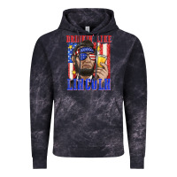 Cloud Black drinking like lincoln Vintage Hoodie - texasbilliewilder