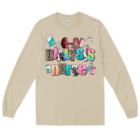 Mushroom dialysis nurse Long Sleeve Tee - AdoDesignShop