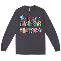 Smoke dialysis nurse Long Sleeve Tee - AdoDesignShop
