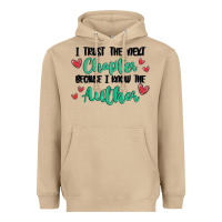 Mushroom capter author Heavyweight Hoodie - MaliasSmallBusiness