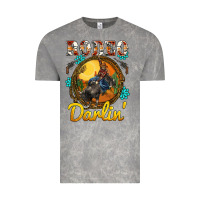 Cloud Rock western rodeo darlin' sunset sunflowers weapon Vintage Tee - BarkalooDesign