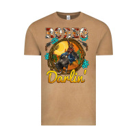 Vintage Camel western rodeo darlin' sunset sunflowers weapon Vintage Tee - BarkalooDesign