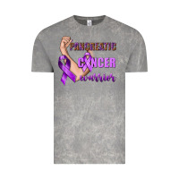 Cloud Rock Pancreatic Cancer Warrior Vintage Tee - texasbilliewilder
