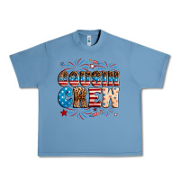 Pebble Blue Cousin crew Urban Heavy Tee - Neo Western