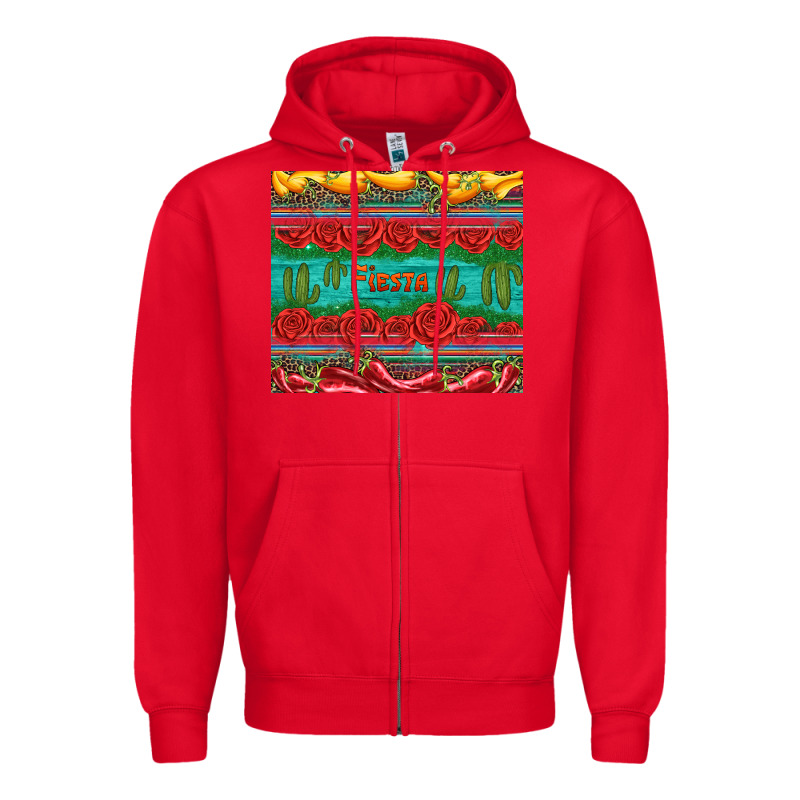 Fiesta Zipper Hoodie by Artiststas | Teevron