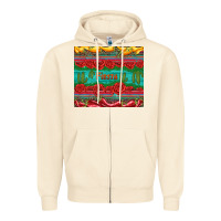 Sandshell fiesta Zipper Hoodie - Artiststas