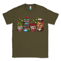 Army Green mexican coffee Classic Tee - JahusDesignShop