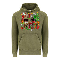 Vintage Olive santa's favorite pct Vintage Hoodie - Zillion Design Studio