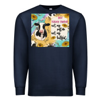 Navy not today heifer Premium Sweatshirt - MaliasSmallBusiness