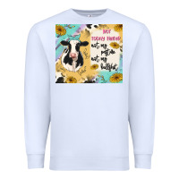 White not today heifer Premium Sweatshirt - MaliasSmallBusiness
