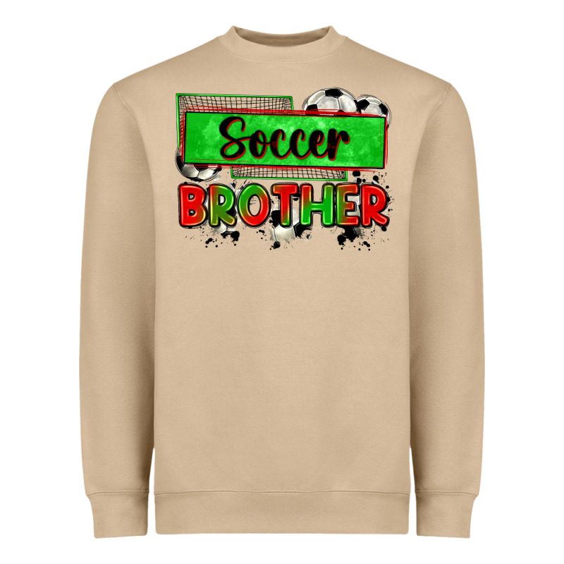 Soccer Brother Heavyweight Sweatshirt by Zillion Design Studio | Teevron
