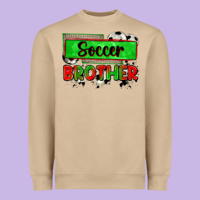 Soccer Brother Heavyweight Sweatshirt Designed By Zillion Design Studio