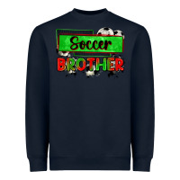 Navy soccer brother Heavyweight Sweatshirt - Zillion Design Studio
