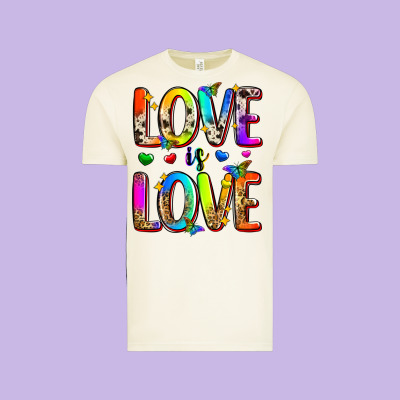 Love Is Love Vintage Tee Designed By Zillion Design Studio