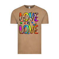 Vintage Coffee love is love Vintage Tee - Zillion Design Studio