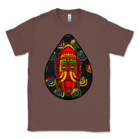Chestnut african masks teardrop  6 Classic Tee - BundleAndBundleShop