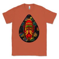 Copper african masks teardrop  6 Classic Tee - BundleAndBundleShop