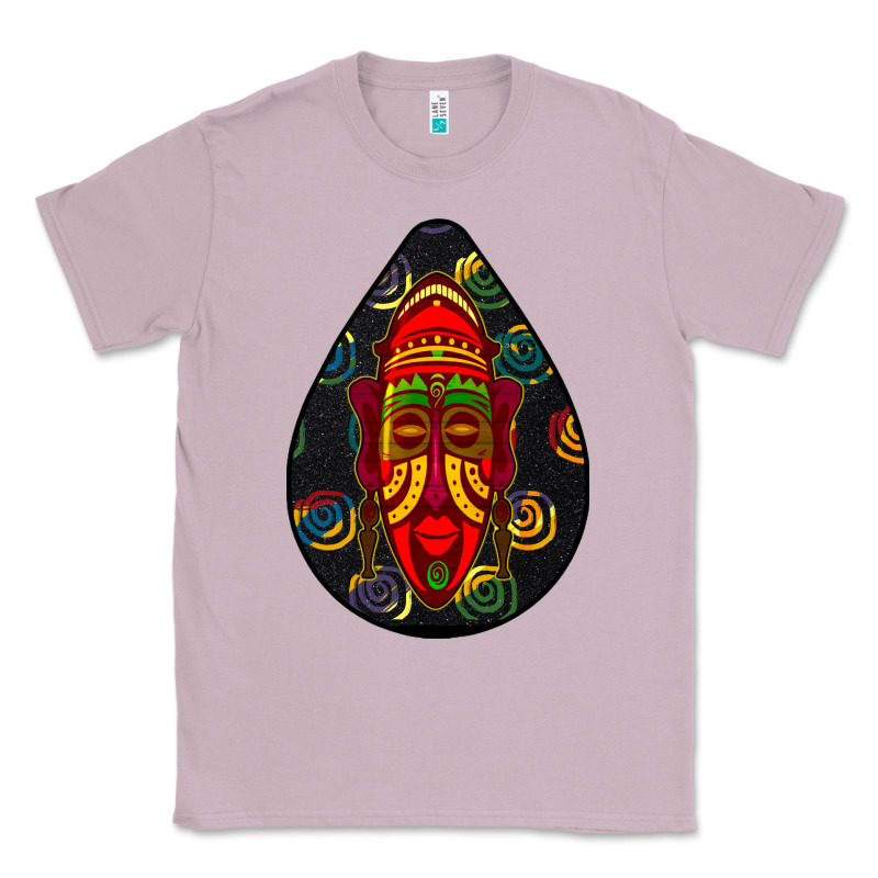 African Masks Teardrop  6 Classic Tee by BundleAndBundleShop | Teevron