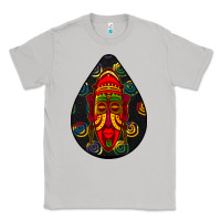 Moon Dust african masks teardrop  6 Classic Tee - BundleAndBundleShop