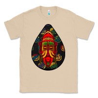 Mushroom african masks teardrop  6 Classic Tee - BundleAndBundleShop