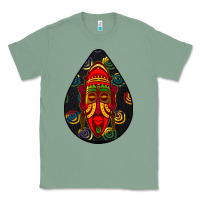 Sage african masks teardrop  6 Classic Tee - BundleAndBundleShop