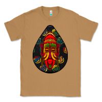 Toasted Coconut african masks teardrop  6 Classic Tee - BundleAndBundleShop