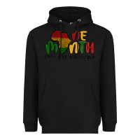 Black one month cant hold our history Heavyweight Hoodie - MaliasSmallBusiness