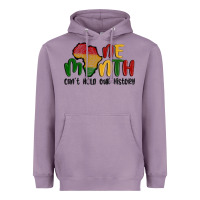 Lavender one month cant hold our history Heavyweight Hoodie - MaliasSmallBusiness