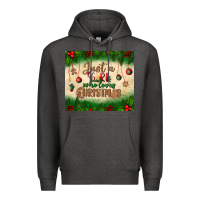 Charcoal Heather just a girl who loves christmas tumbler Premium Hoodie - BundleAndBundleShop