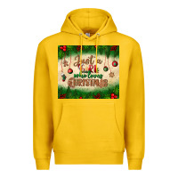Lemon just a girl who loves christmas tumbler Premium Hoodie - BundleAndBundleShop