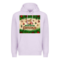 Lilac just a girl who loves christmas tumbler Premium Hoodie - BundleAndBundleShop