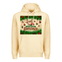 Pina Colada just a girl who loves christmas tumbler Premium Hoodie - BundleAndBundleShop