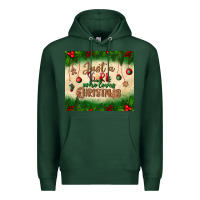 Sports Green just a girl who loves christmas tumbler Premium Hoodie - BundleAndBundleShop