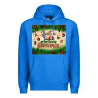 True Royal just a girl who loves christmas tumbler Premium Hoodie - BundleAndBundleShop
