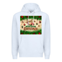 White just a girl who loves christmas tumbler Premium Hoodie - BundleAndBundleShop
