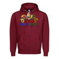 Burgundy hispanic heritage month Zipper Hoodie - BundleAndBundleShop