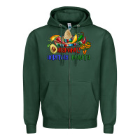 Sports Green hispanic heritage month Zipper Hoodie - BundleAndBundleShop