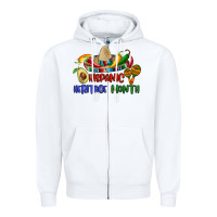 White hispanic heritage month Zipper Hoodie - BundleAndBundleShop