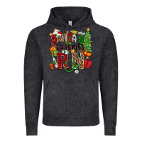 Vintage Black santa's favorite rn Vintage Hoodie - Zillion Design Studio