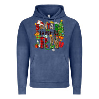 Vintage Denim santa's favorite rn Vintage Hoodie - Zillion Design Studio