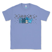 Colony Blue winter let it snow Classic Tee - JahusDesignShop