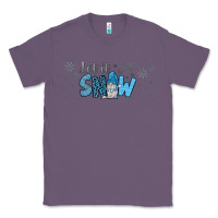 Lavender winter let it snow Classic Tee - JahusDesignShop