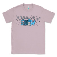 Lilac winter let it snow Classic Tee - JahusDesignShop