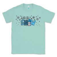Seafoam winter let it snow Classic Tee - JahusDesignShop