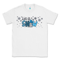 White winter let it snow Classic Tee - JahusDesignShop