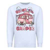White queen of the camper Premium Sweatshirt - MaliasSmallBusiness