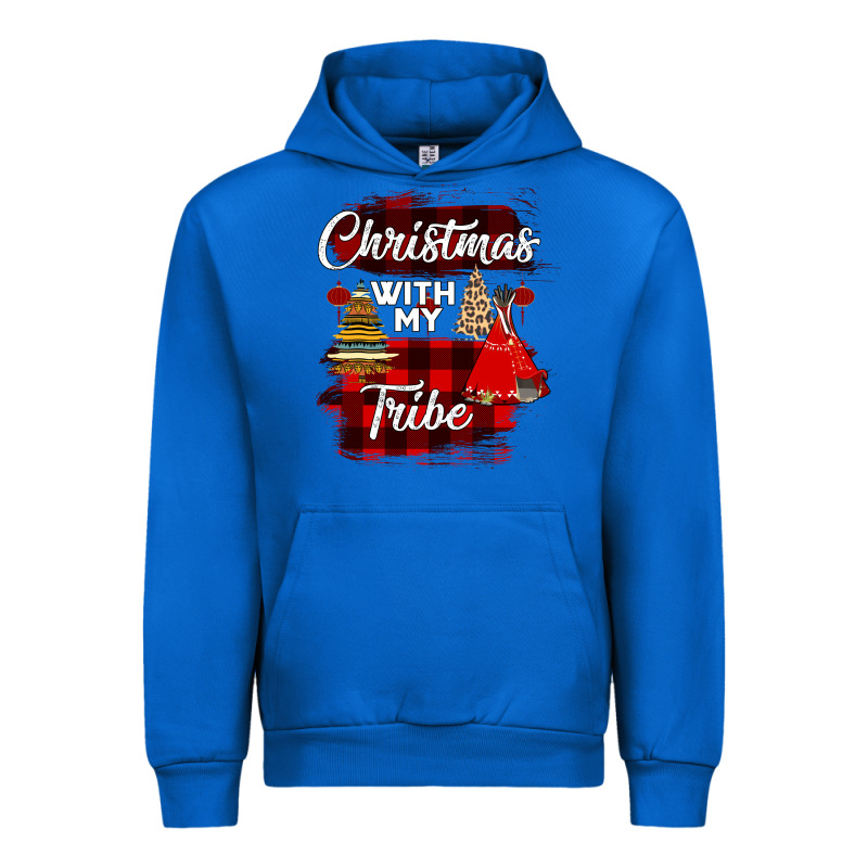 Christmas With My Tribe Urban Hoodie by Bettercallsaul | Teevron